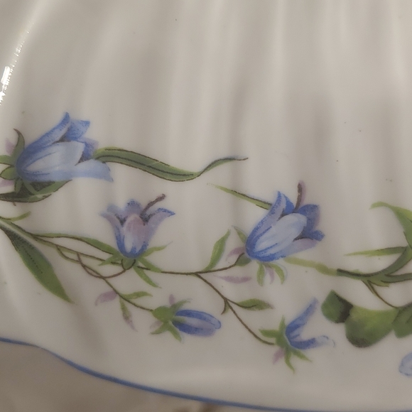 Set of 2, DINNER PLATES Shelley HAREBELL Vintage - Picture 3 of 8